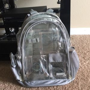 “Vintage “ clear back pack